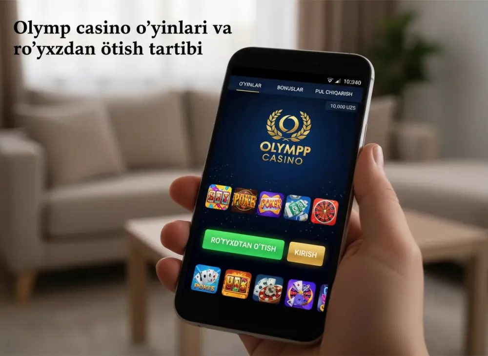 Olymp casino sharhi va o‘yin imkoniyatlari haqida